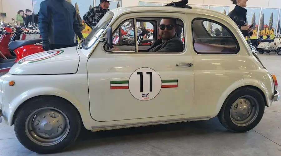 Orlando in car