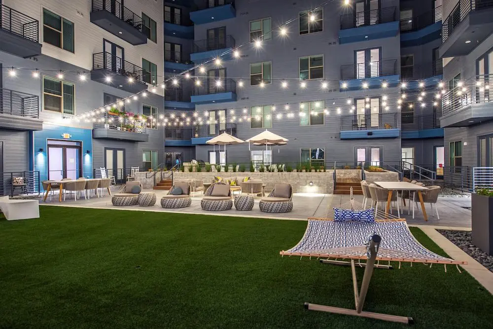 Rosedale courtyard