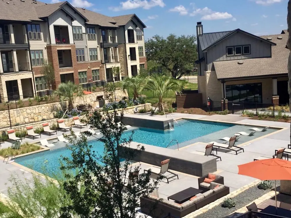 Westover Hills courtyard